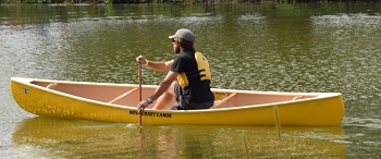 Nova Craft Fox 14 Tuff Stuff Solo Canoe Is A Joy To Paddle