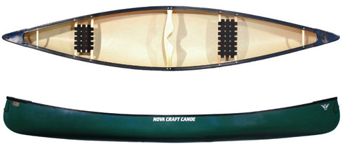 Nova Craft Prospector 15 Triple Layer plastic Open Canoe