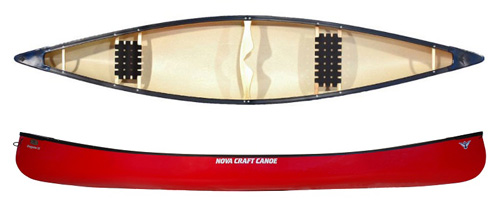 Nova Craft Prospector 15 SP3 Canoes Red