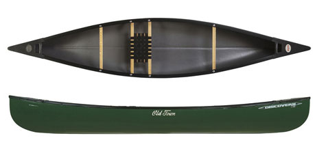 Old Town Discovery 119 Open Canoe One Of The Most Popular Solo Open Canoes Taken From The Sucess Of The Lightweight Old Town Pack Solo From Norfolk Canoes UK