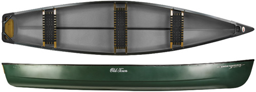 Old Town Discovery 15 Square Stern Canoe A Boat Designed For Use With A Motor That Can Be Car Topped