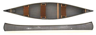 Swift Canoes Prospector 15 Combi Carbon Innegra With 2 Tone Champagne Lightweight Kevlar Fusion Lamiante With Carbon Kevlar Trim