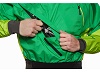 Over the shoulder entry zip on the NRS Crux mens drysuit