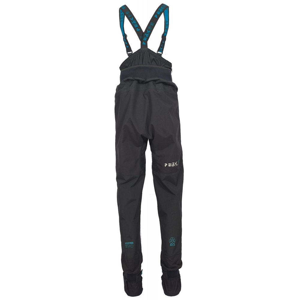 Peak PS Storm Pants X2.5 Evo Back Dry Trousers With Built In Socks Perfect Canoeing Kayaking and SUPing For Sale From Norfolk Canoes