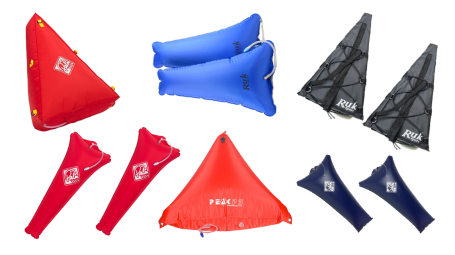 Canoe Buoancy Bags and Kayak Airbags For Added Flatation When Paddling For Sale At Norfolk Canoes 