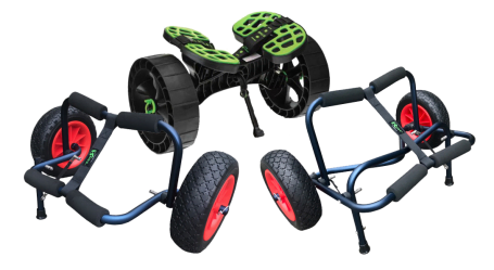 Canoe, Kayak and Sit On Top Trolleys & Wheels For Transporting To The Water