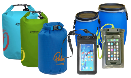 Canoeing, Kayaking, SUPing and Sit On Top Dry Bags, Phone Cases and Barrels