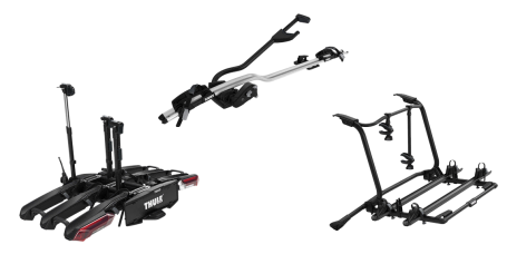 Thule Bike Carriers, Roof Mounted, Tow Bar Mounted & Boot Mounted For Sale At Norfolk Canoes 