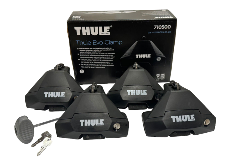Thule Roofrack Foot Packs 7104, 7105, 7106, 7107 For Sale At Norfolk Canoes UK