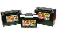 Power Max batteries for electric outboard motors for sale