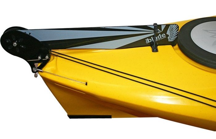 kayak rudder kits - kayak equipment form norfolk canoes