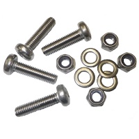 Stainless Steel Fitting Kit are great for Scotty rod Holders and other mounts