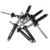 Anchor trolleys, rod holders and other items are easily fitted to your kayak with pop rivets