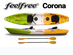 Feelfree Corona 3 Person Sit On Top Packages From £583.04 Available At Norfolk Canoes