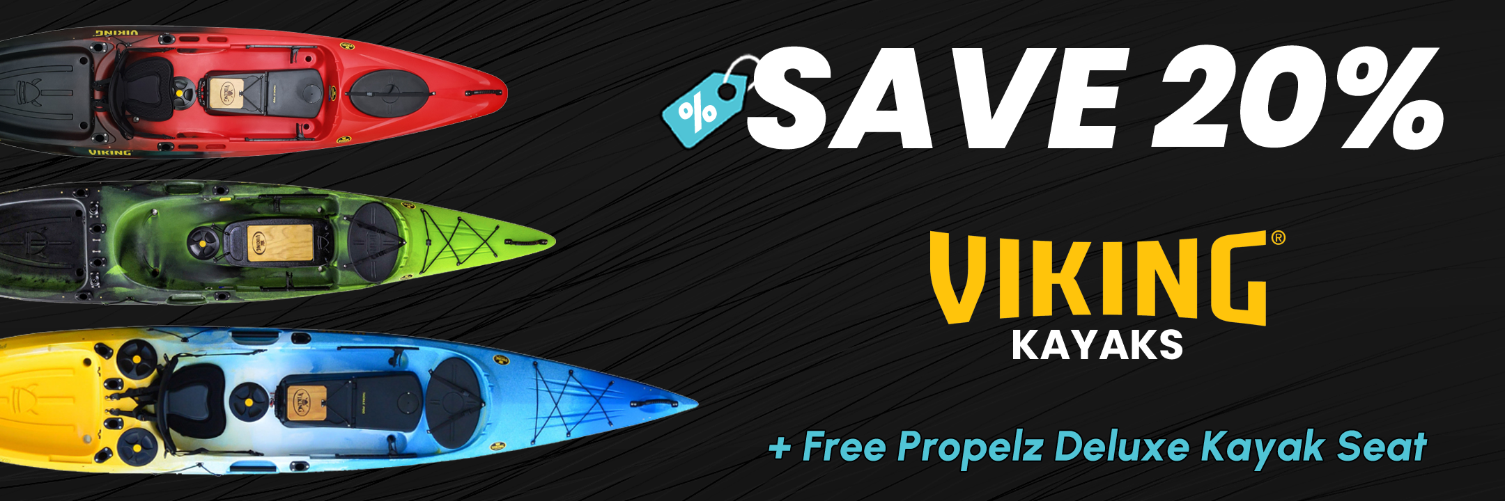 SAVE 20 on Viking Kayaks at Norfolk Canoes