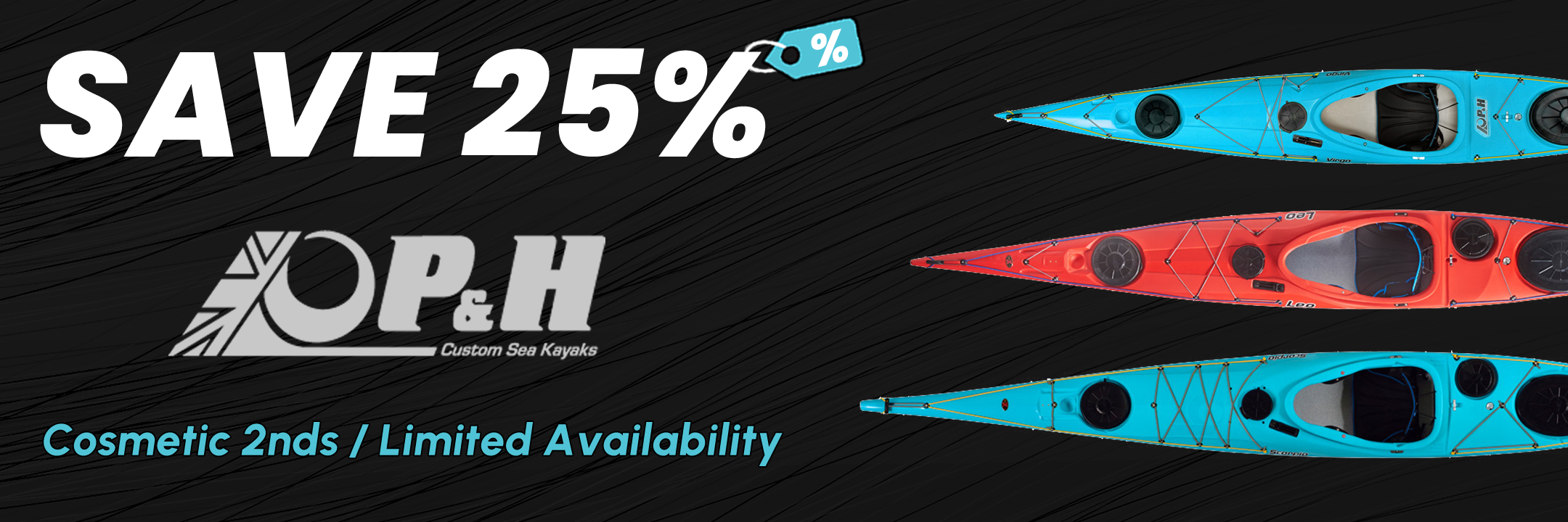 SAVE 25 on P&H Sea Kayaks at Norfolk Canoes
