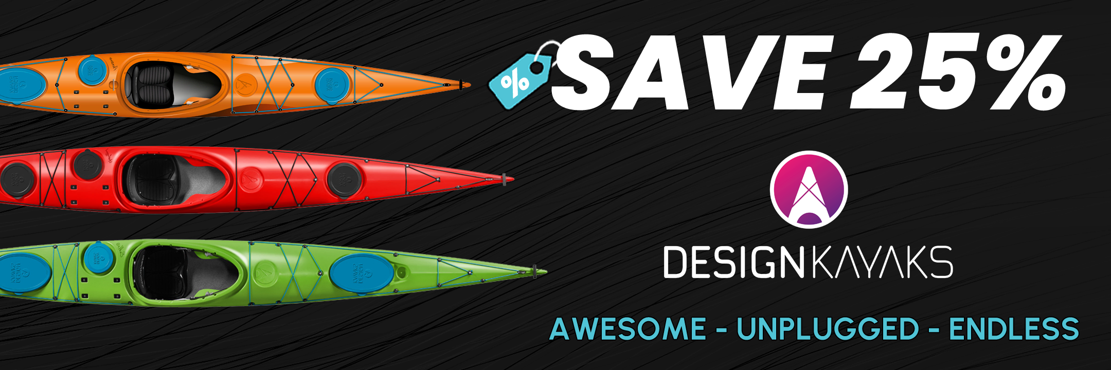 SAVE 25 on DesignKayaks at Norfolk Canoes