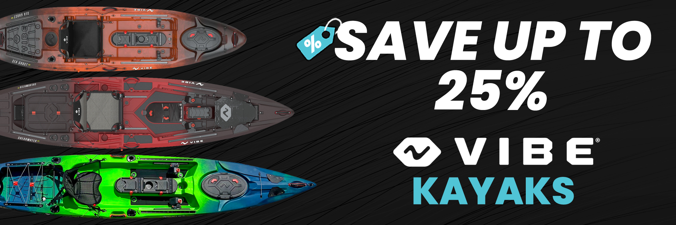SAVE 25 on Vibe Kayaks at Norfolk Canoes