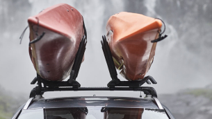 We sell Thule roof bar systems, the best roof racks available for transporting Sit On Top Kayaks.  Easy to fit, safe & secure