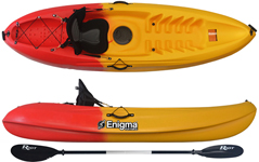 Enigma Kayaks Flow Package Junior / Small Adult Sit On Top Kayaks For Sale At Norfolk Canoes