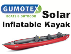Gumotex Solar Inflatable 3 Seater Family Kayak Christmas Gift Norfolk Canoes