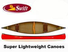 Super Lightweight Open Canoes Swift Canoes Kevlar Fusion Prospector 15 Norfolk Canoes UK For Sale