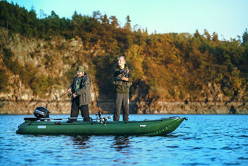 Gumotex Alfonso On The Water Inflatable Fishing Boat With Motor Transom