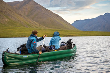 Gumotex Scout Eco+ Family Inflatable Canoe On The Water Paddling