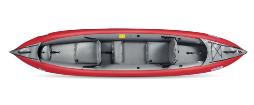 Top View Of The Gumotex Thaya Inflatable Kayak With Drop-Stitch Rigid Floor