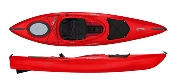 Dagger Axis 10.5 Touring Sit Inside Kayak Red