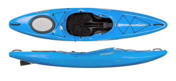 Dagger Katana Crossover Kayak Top Action Spec Blue
