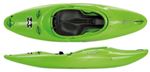 lime coloured Dagger MX kayak in Club outfitting