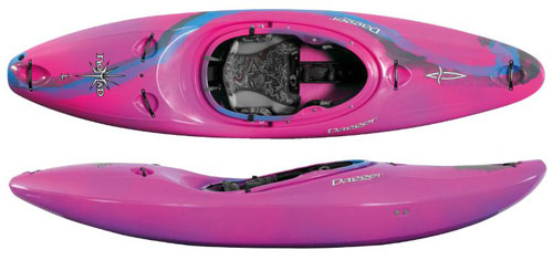 Dagger Nomad Creeker Whitewater Kayak Big Volume In Aurora Pink