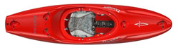 Dagger Phantom Whitewater Creek Kayak Red