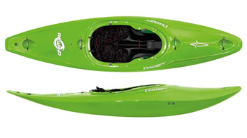 Dagger Rewind Whitewater Kayak Playful Action Spec - Lime