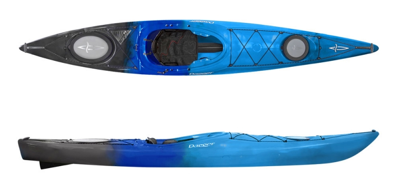 Dagger Stratos 12.5 Short Playful Surfing Touring Kayak