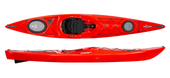 Red Colour Dagger Stratos 12.5 Kayak