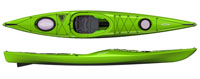 Dagger Stratos plastic sea kayak