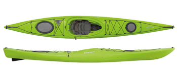 Lime Colour Dagger Stratos 12.5 Kayak Sea & Touring Surf