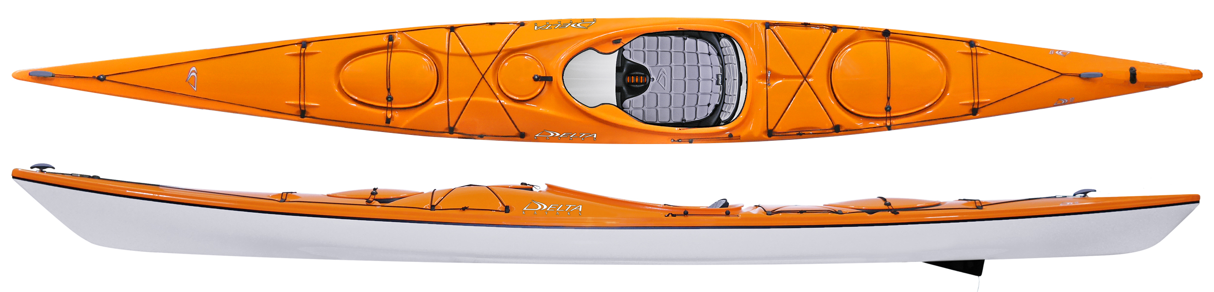 Delta Kayaks 17 With Skeg An Ultra Light Weight, Multi-Day Touring Kayak For Small and Mid Size Paddlers For Sale At Norfolk Canoes UK