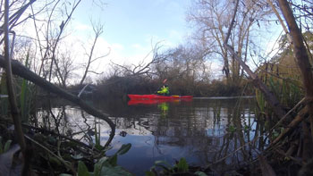 Feelfree Aventura 125 V2 On The Water Paddling Flat Waters