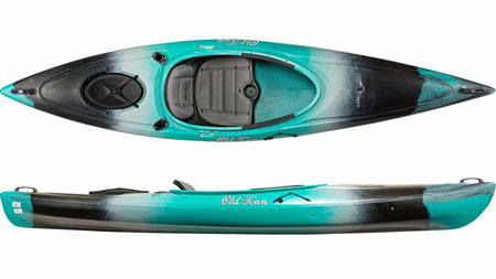 Old Town Heron 11 XT Photic A Lightweight 11ft Touring Kayak On Sale At Norfolk Canoes UK Old Town Dealer