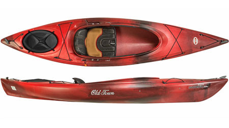 Old Town Sorrento 106SK Lightweight Sit In Side Touring Kayak With Large Cockpit & Skeg For Sale Norfolk Canoes UK