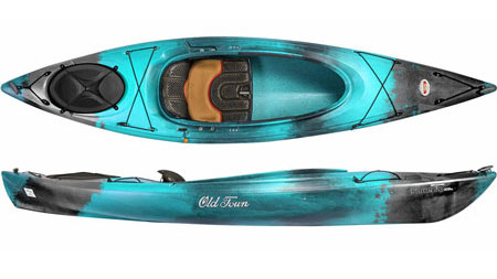 Old Town Sorrento 106 SK Photic A Short, Sit Inside Touring Kayak That's Lightweight On Sale At Norfolk Canoes UK Old Town Dealer