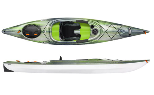 Pelican Sprint 120XR Lightweight Solo Touring Kayak From Norfolk Canoes UK