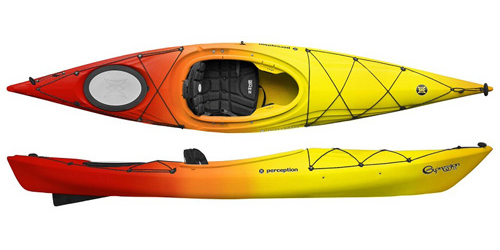 Perception Expression 11 DLX Lightweight Short Best Selling Touring Kayak