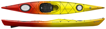 Perception Expression 14 & 15 A Fast Lightweight Longer Touring Kayak With Great Performance - Norfolk Canoes UK