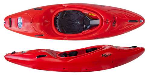 Riot Magnum 72 and Magnum 80 Whitewater Creek High Voilume Kayak For Sale Norfolk Canoes UK