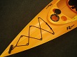 Riot Quest 10 HV Has An Easy Reach Front Storage Pod, Deck Bungees & Spring Loaded Handles