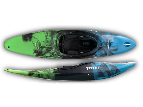Titan Kayaks Nymph River Running Playful Whitewater Kayak You Can Surf